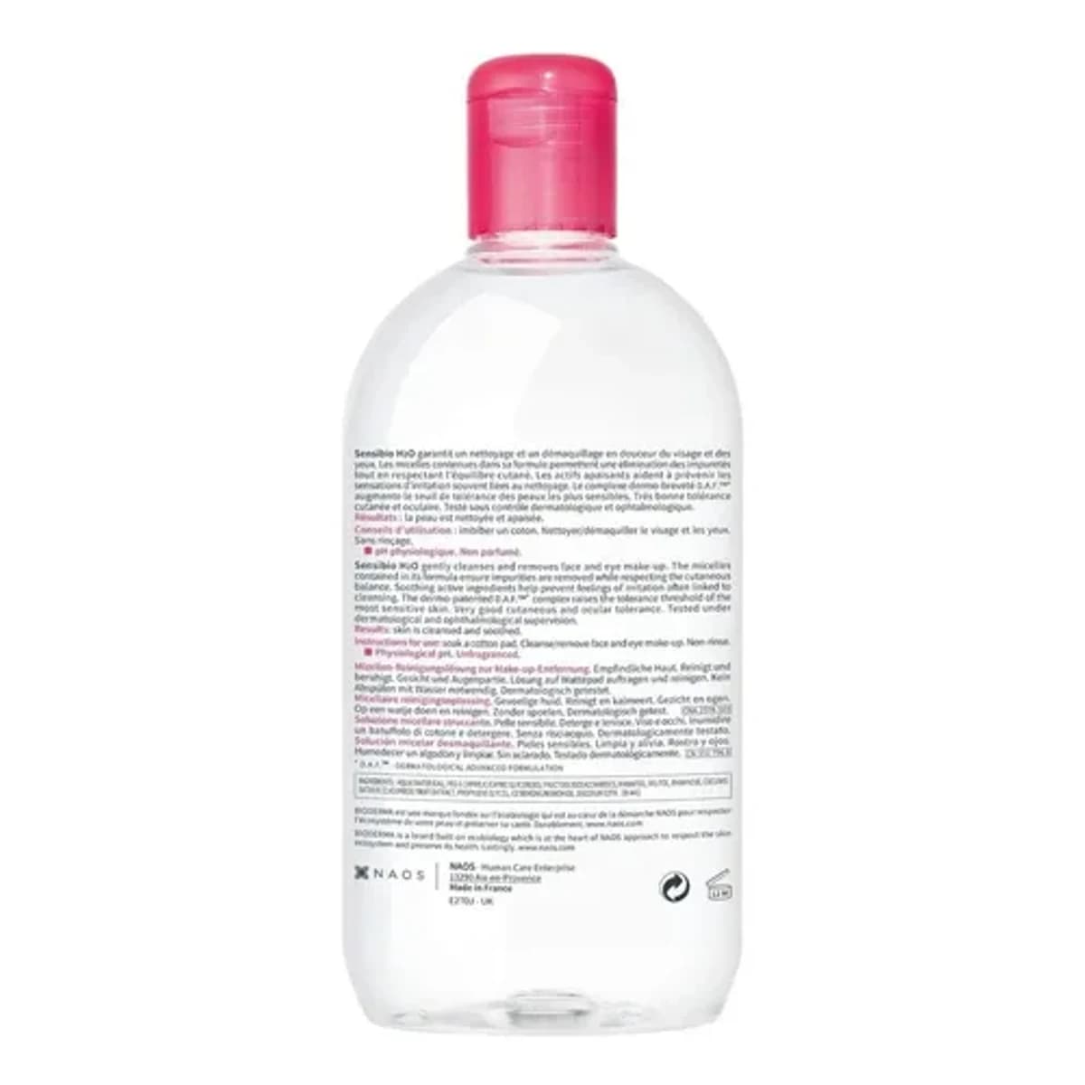 Sensibio H2O Agua Micelar 500 ml 2
