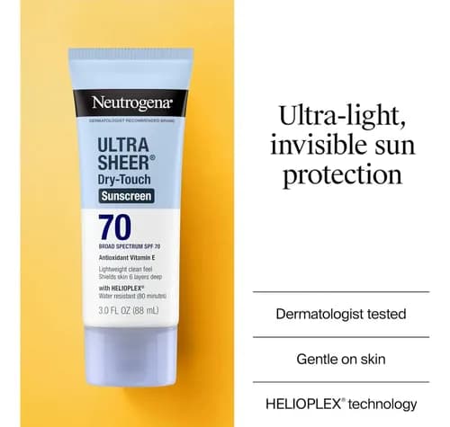 Neutrogena Ultra Sheer Dry-Touch SPF 70 4