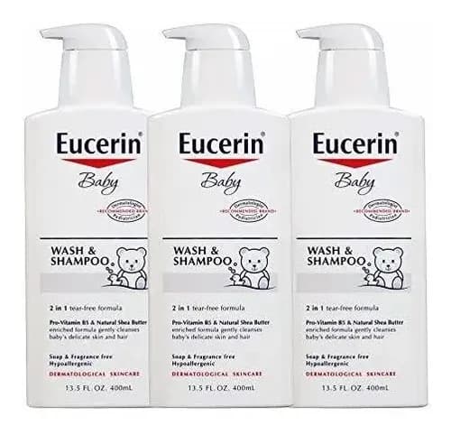 Eucerin Baby Wash & Shampoo 400 ml 6