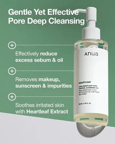 Anua Heartleaf Pore Control Cleansing Oil 10