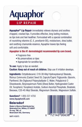 Aquaphor Lip Repair 10 ml 3