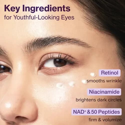 Numbuzin No.9 NAD+ Retinol Volumetox Eye Cream 10 ml 4