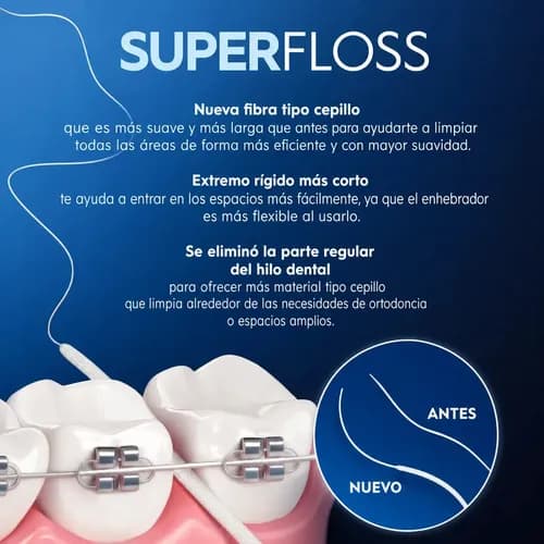 Oral-B Super Floss Mint 7