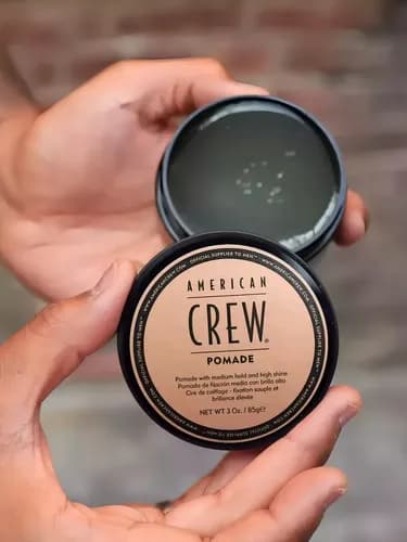 American Crew Pomade Hold and Shine 85 g 6