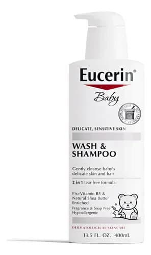 Eucerin Baby Wash & Shampoo 400 ml 4