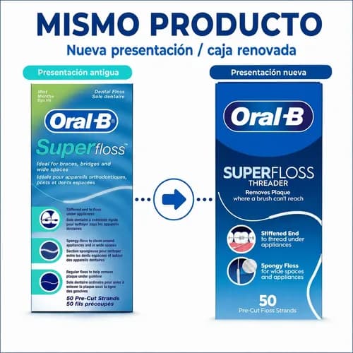 Oral-B Super Floss Mint 2