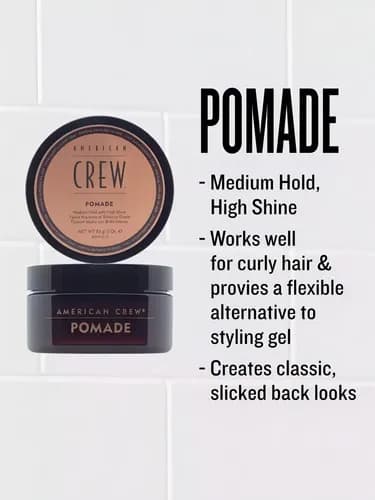 American Crew Pomade Hold and Shine 85 g 5